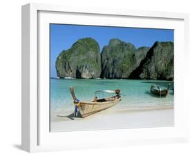 Ao Maya, Phi Phi Le, Ko Phi Phi, Krabi Province, Thailand, Southeast Asia-Bruno Morandi-Framed Photographic Print