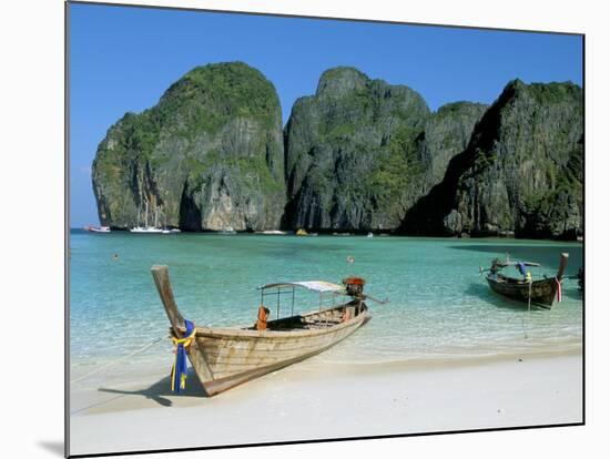 Ao Maya, Phi Phi Le, Ko Phi Phi, Krabi Province, Thailand, Southeast Asia-Bruno Morandi-Mounted Photographic Print