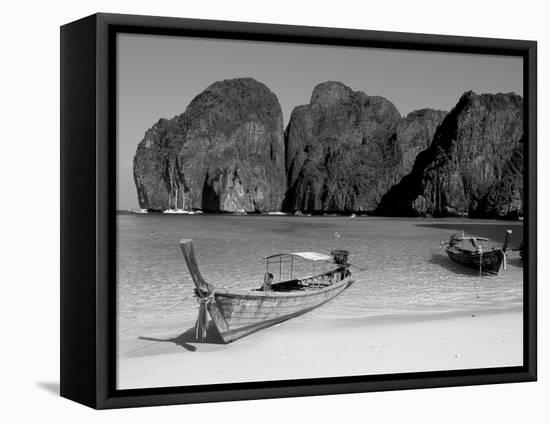 Ao Maya, Phi Phi Le, Ko Phi Phi, Krabi Province, Thailand, Southeast Asia-Bruno Morandi-Framed Stretched Canvas