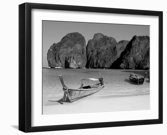 Ao Maya, Phi Phi Le, Ko Phi Phi, Krabi Province, Thailand, Southeast Asia-Bruno Morandi-Framed Photographic Print