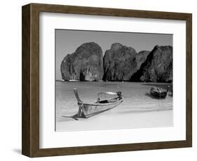 Ao Maya, Phi Phi Le, Ko Phi Phi, Krabi Province, Thailand, Southeast Asia-Bruno Morandi-Framed Premium Photographic Print