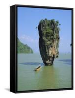 Ao Phang Nga, Ko Tapu (James Bond Island), Thailand, Asia-Bruno Morandi-Framed Stretched Canvas