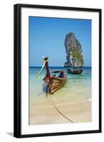 Ao Phra Nang Bay, Ko Poda Island, Krabi Province, Thailand, Southeast Asia, Asia-null-Framed Photographic Print