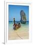 Ao Phra Nang Bay, Ko Poda Island, Krabi Province, Thailand, Southeast Asia, Asia-null-Framed Photographic Print