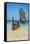 Ao Phra Nang Bay, Ko Poda Island, Krabi Province, Thailand, Southeast Asia, Asia-null-Framed Stretched Canvas