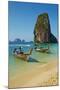 Ao Phra Nang Bay, Railay Beach, Hat Tham Phra Nang Beach, Krabi Province, Thailand-null-Mounted Photographic Print