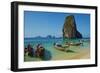 Ao Phra Nang Bay, Railay Beach, Hat Tham Phra Nang Beach, Krabi Province, Thailand-null-Framed Photographic Print