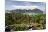 Ao Ton Sai and Ao Dalam Bays from Viewpoint-Stuart Black-Mounted Photographic Print