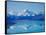 Aoraki, Mt Cook and Lake Pukaki, South Canterbury, South Island, New Zealand-David Wall-Framed Stretched Canvas
