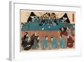 Aoto Fujitsuna-Utagawa Kuniyoshi-Framed Giclee Print