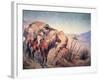 Apache Ambush-Frederic Sackrider Remington-Framed Giclee Print