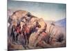 Apache Ambush-Frederic Sackrider Remington-Mounted Giclee Print