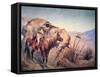 Apache Ambush-Frederic Sackrider Remington-Framed Stretched Canvas