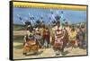 Apache Devil Dancers-null-Framed Stretched Canvas