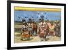 Apache Devil Dancers-null-Framed Premium Giclee Print