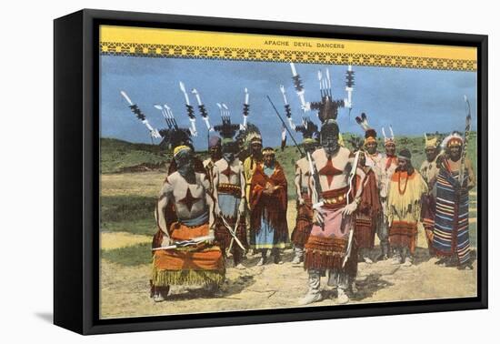 Apache Devil Dancers-null-Framed Stretched Canvas