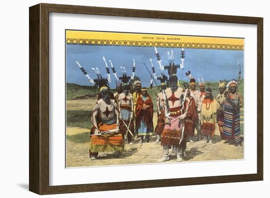 Apache Devil Dancers-null-Framed Art Print