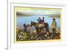 Apache Family on San Carlos Reservation-null-Framed Premium Giclee Print