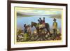 Apache Family on San Carlos Reservation-null-Framed Premium Giclee Print