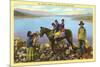 Apache Family on San Carlos Reservation-null-Mounted Premium Giclee Print