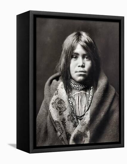 Apache Girl, C1903-Edward S^ Curtis-Framed Stretched Canvas