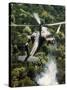 Apache Helicopter Firing-Stocktrek Images-Stretched Canvas