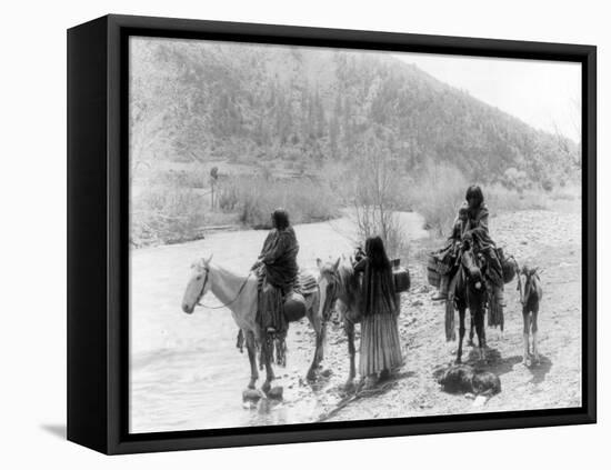 Apache Indians, 1903-Science Source-Framed Stretched Canvas