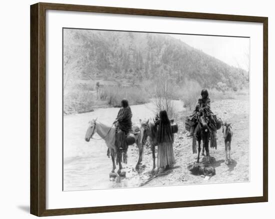 Apache Indians, 1903-Science Source-Framed Giclee Print