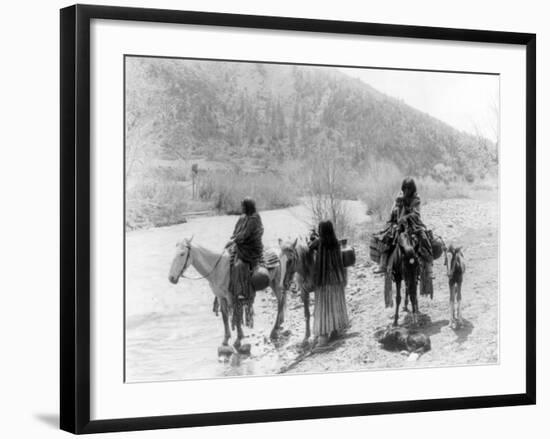 Apache Indians, 1903-Science Source-Framed Giclee Print