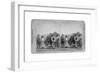 Apache Indians in Front of Wickiup-null-Framed Giclee Print