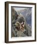 Apache Indians in the Mountains, 1895-98 (Gouache on Paper)-Henry Francois Farny-Framed Giclee Print