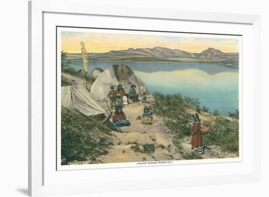 Apache Indians, Roosevelt, Arizona-null-Framed Premium Giclee Print