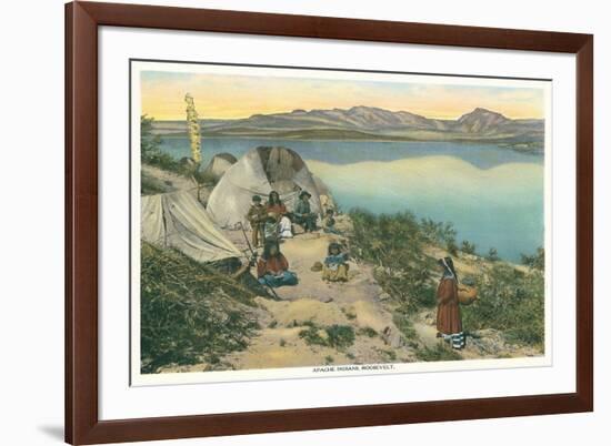 Apache Indians, Roosevelt, Arizona-null-Framed Premium Giclee Print