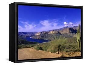 Apache Lake, Arizona, USA-Michael DeFreitas-Framed Stretched Canvas