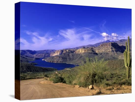 Apache Lake, Arizona, USA-Michael DeFreitas-Stretched Canvas