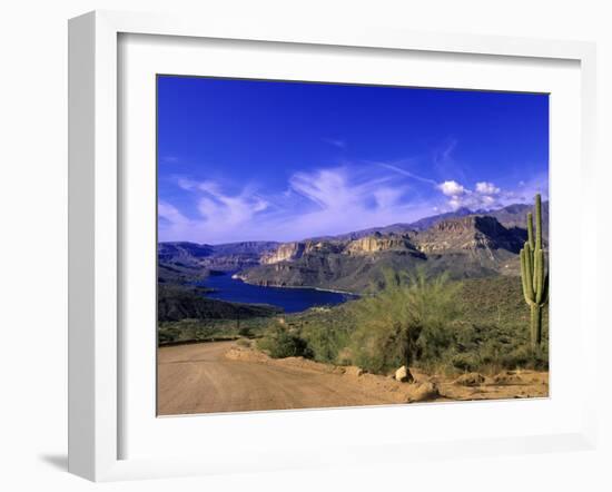 Apache Lake, Arizona, USA-Michael DeFreitas-Framed Photographic Print