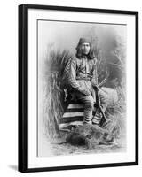 Apache Leader, 1885-George Benjamin Wittick-Framed Photographic Print