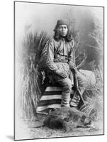 Apache Leader, 1885-George Benjamin Wittick-Mounted Photographic Print