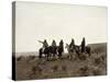 Apache Men, c1903-Edward S. Curtis-Stretched Canvas