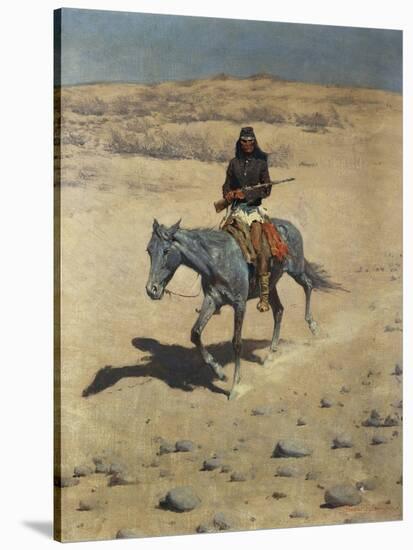 Apache Scout-Frederic Sackrider Remington-Stretched Canvas