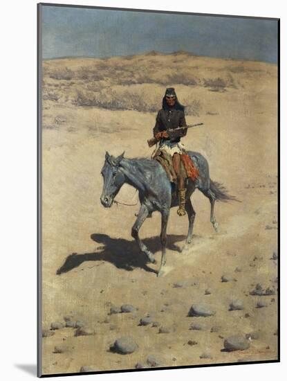 Apache Scout-Frederic Sackrider Remington-Mounted Giclee Print