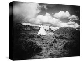 Apache Tepees, C1909-null-Stretched Canvas