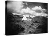 Apache Tepees, C1909-null-Stretched Canvas