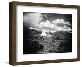 Apache Tepees, C1909-null-Framed Photographic Print