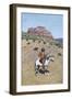 Apache Warrior-Andrea Di Bartolo-Framed Giclee Print