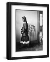 Apache Woman, C1902-Carl Werntz-Framed Photographic Print