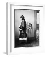 Apache Woman, C1902-Carl Werntz-Framed Photographic Print