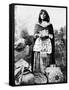 Apache Woman, C1908-null-Framed Stretched Canvas