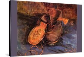 Apair of Shoes-Vincent van Gogh-Stretched Canvas