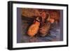 Apair of Shoes-Vincent van Gogh-Framed Art Print